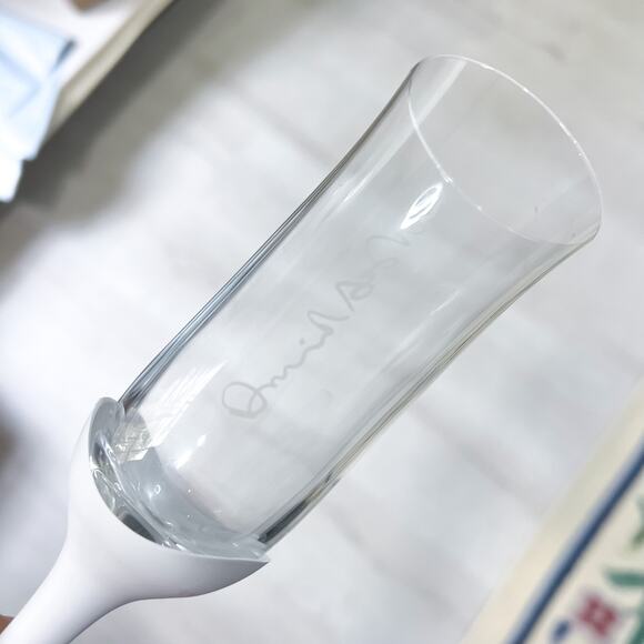 Set of 2 Perrier Jouet Champagne Flute Glass Daniel Arsham 200th Anniversary - Picture 7 of 7